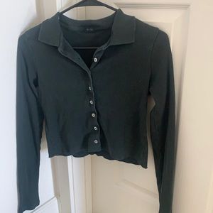 Brandy Melville dark green sweater